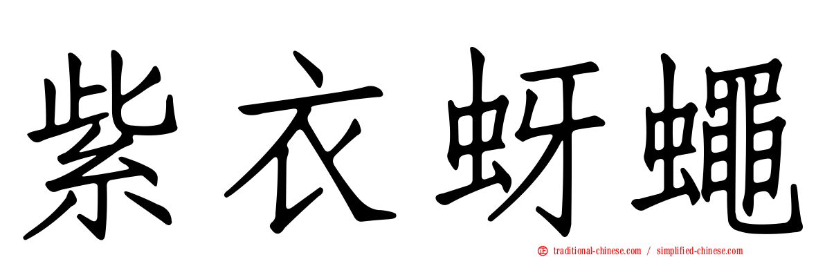 紫衣蚜蠅