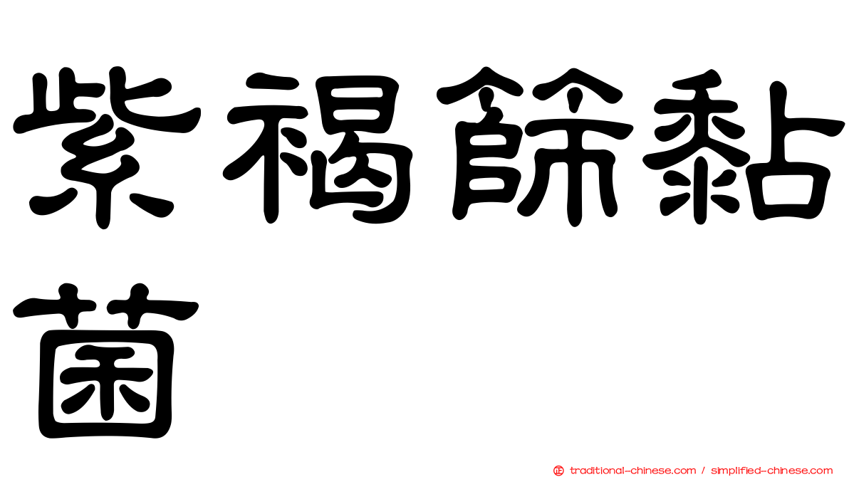 紫褐篩黏菌