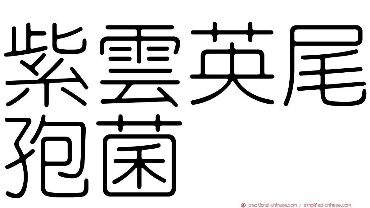 紫雲英尾孢菌
