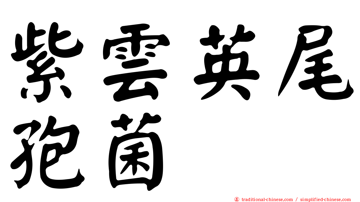 紫雲英尾孢菌