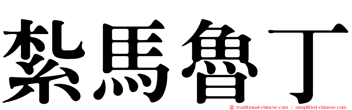 紮馬魯丁