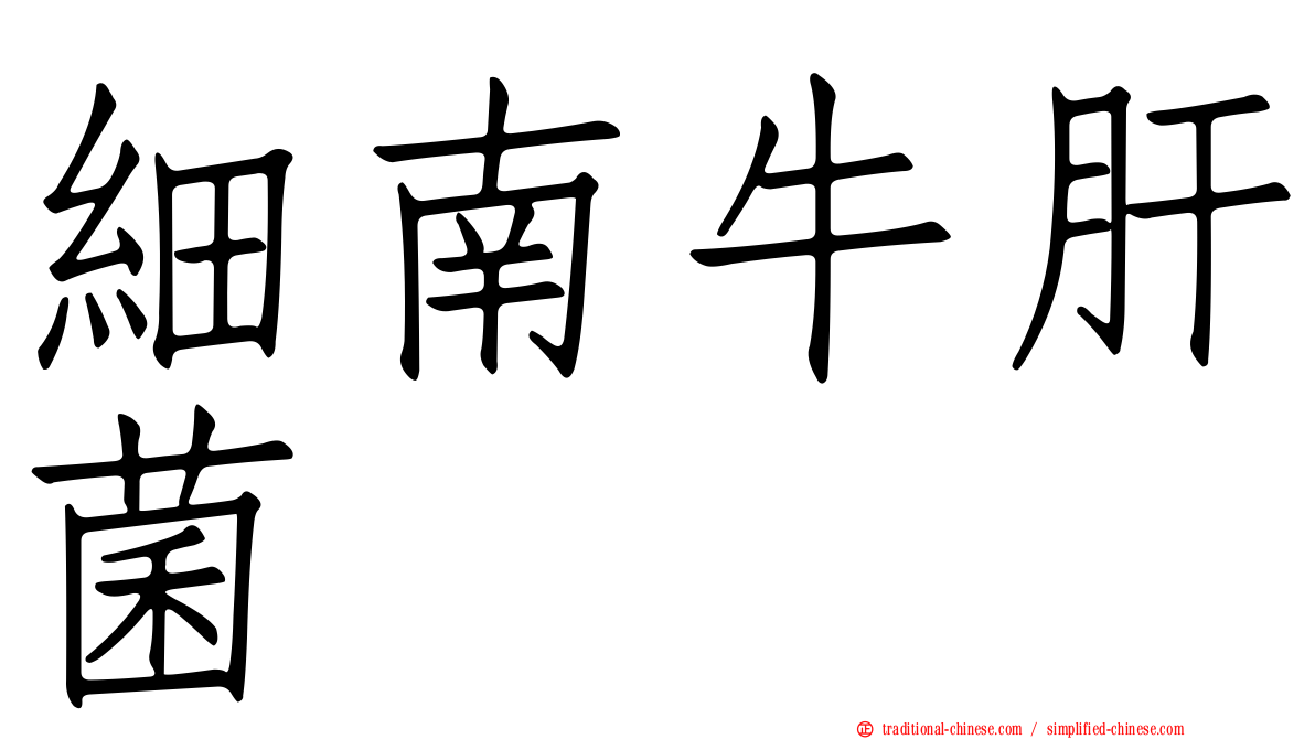 細南牛肝菌