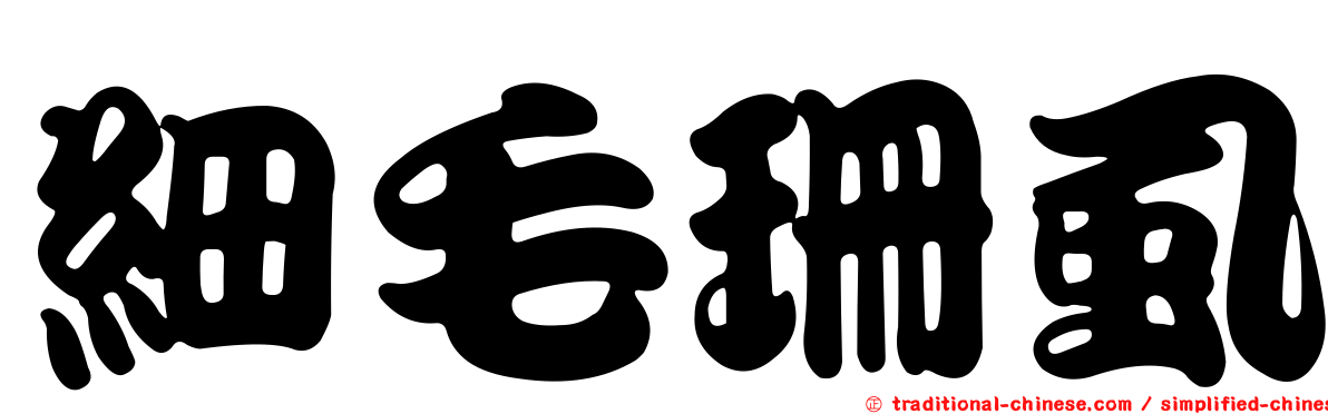 細毛珊虱
