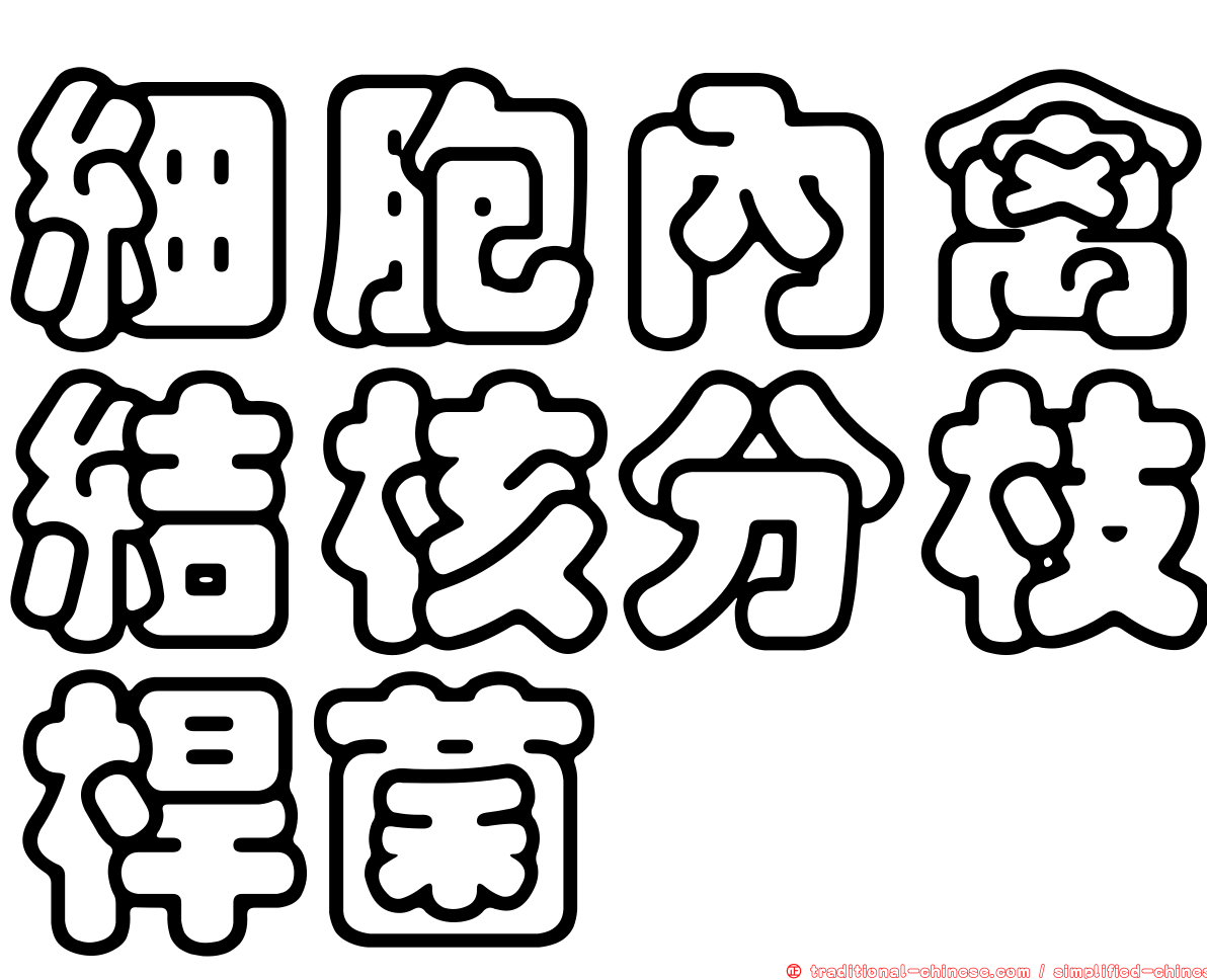 細胞內禽結核分枝桿菌