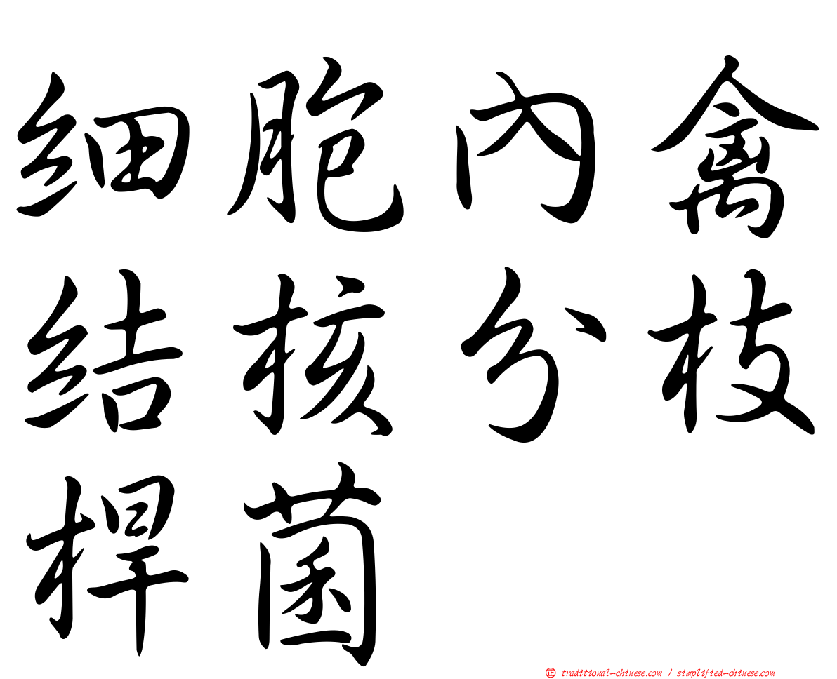 細胞內禽結核分枝桿菌
