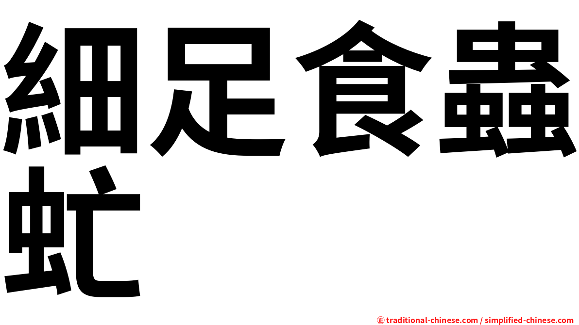 細足食蟲虻