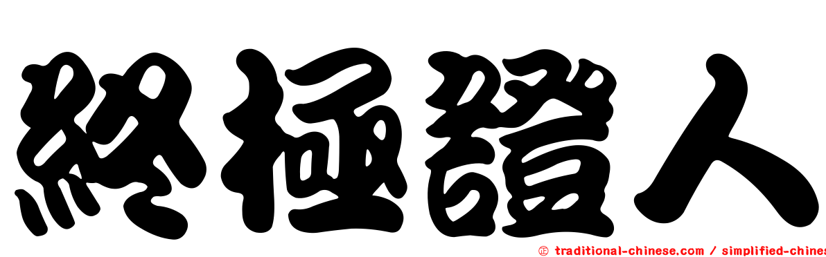 終極證人