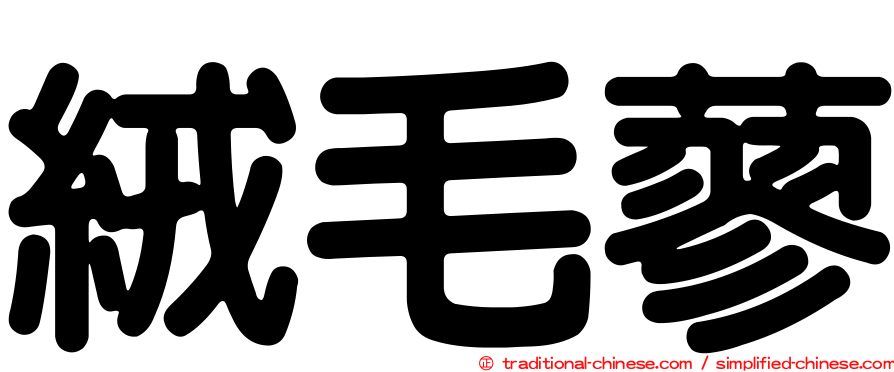 絨毛蓼