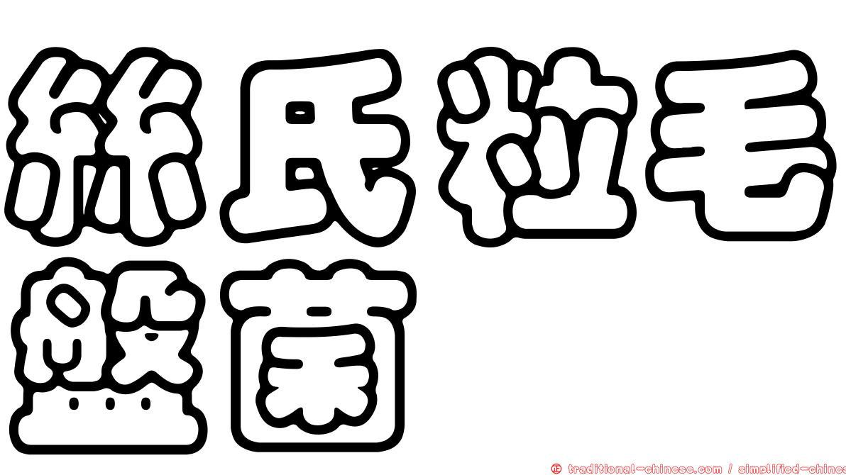 絲氏粒毛盤菌