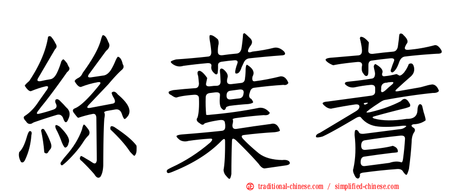 絲葉蓍