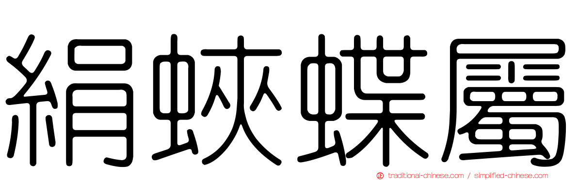 絹蛺蝶屬