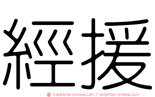 經援