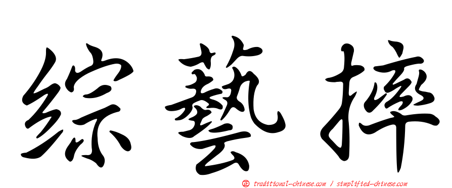 綜藝摔