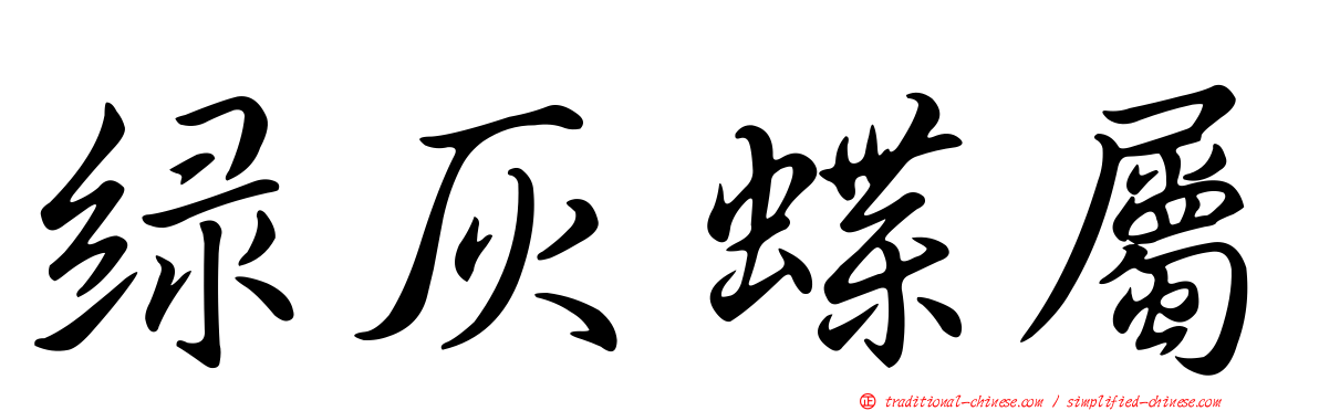 綠灰蝶屬