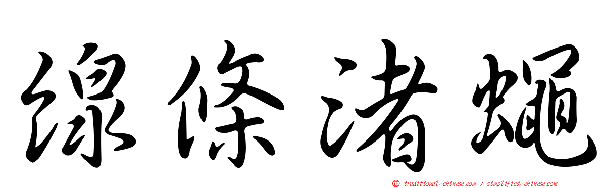 線條渚蠅