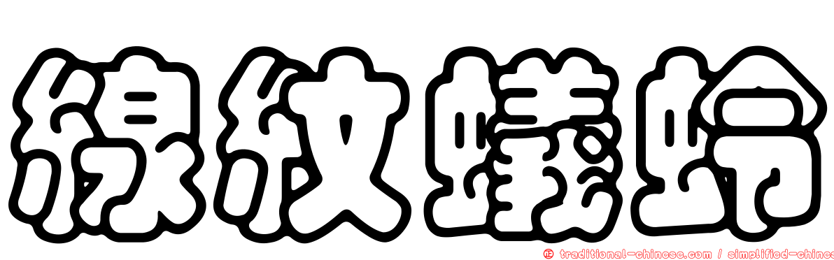 線紋蟻蛉