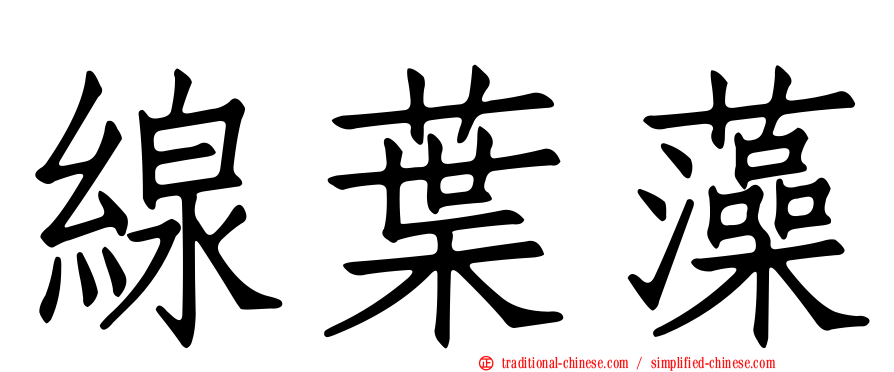 線葉藻