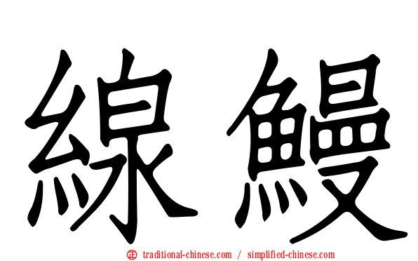 線鰻