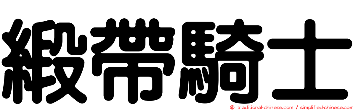 緞帶騎士