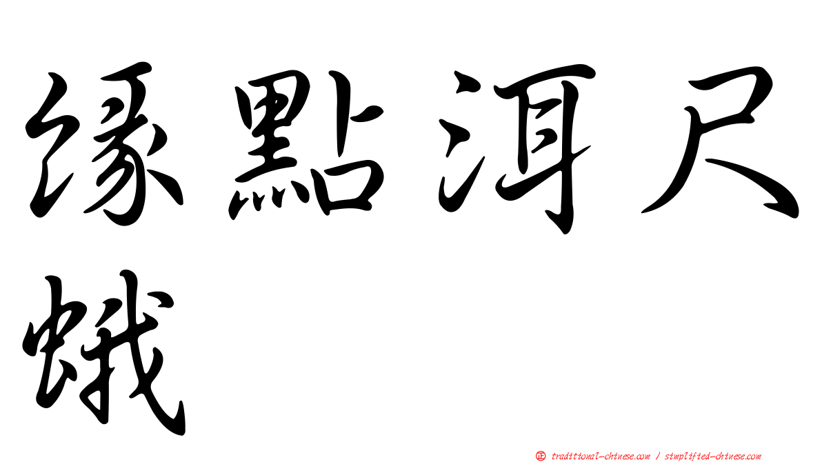 緣點洱尺蛾