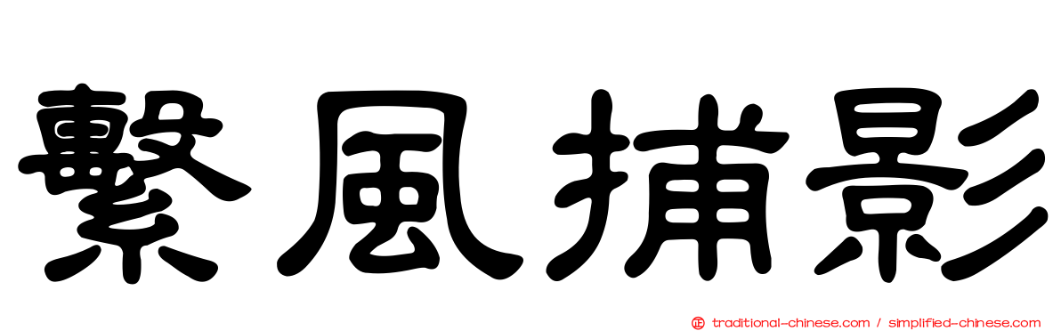 繫風捕影