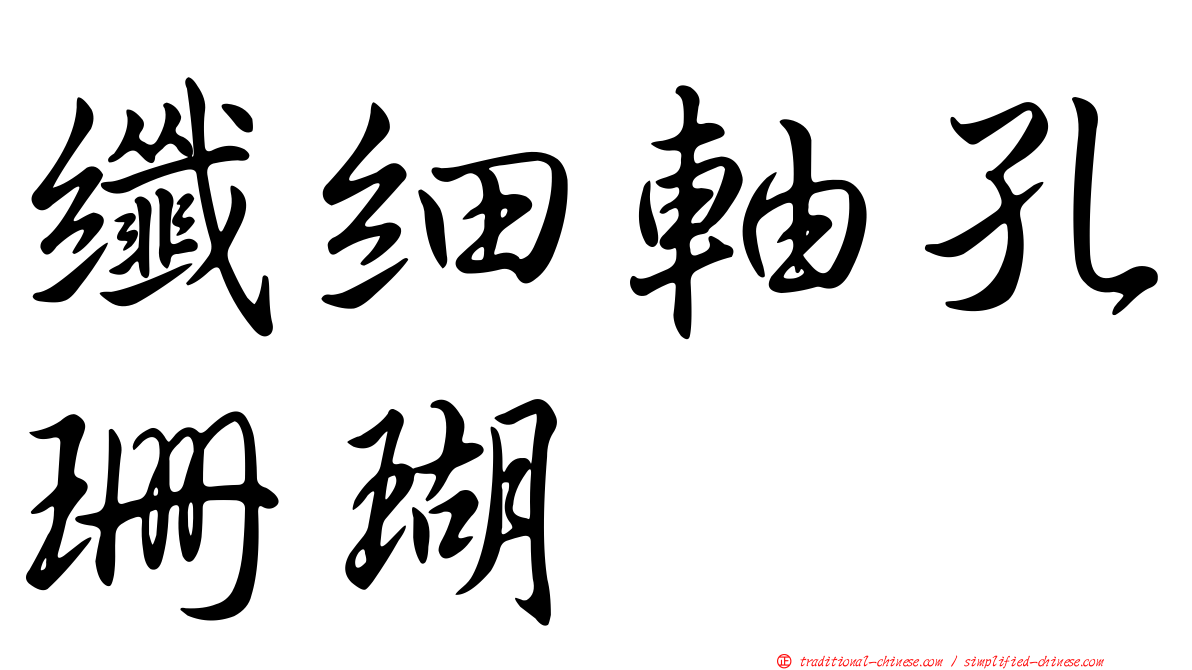 纖細軸孔珊瑚