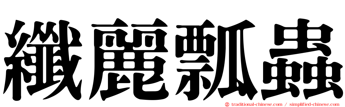 纖麗瓢蟲