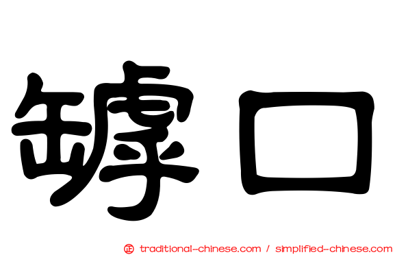 罅口
