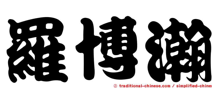 羅博瀚