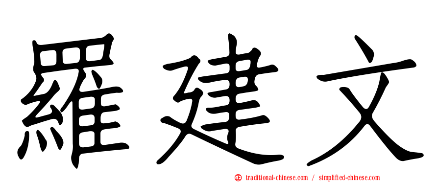 羅建文