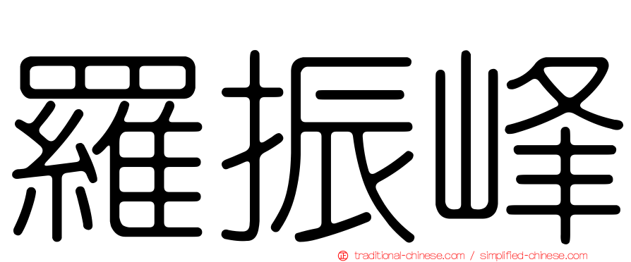羅振峰