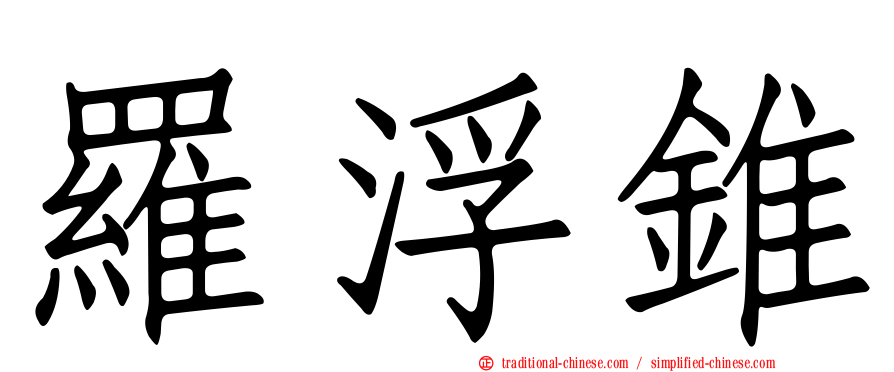 羅浮錐