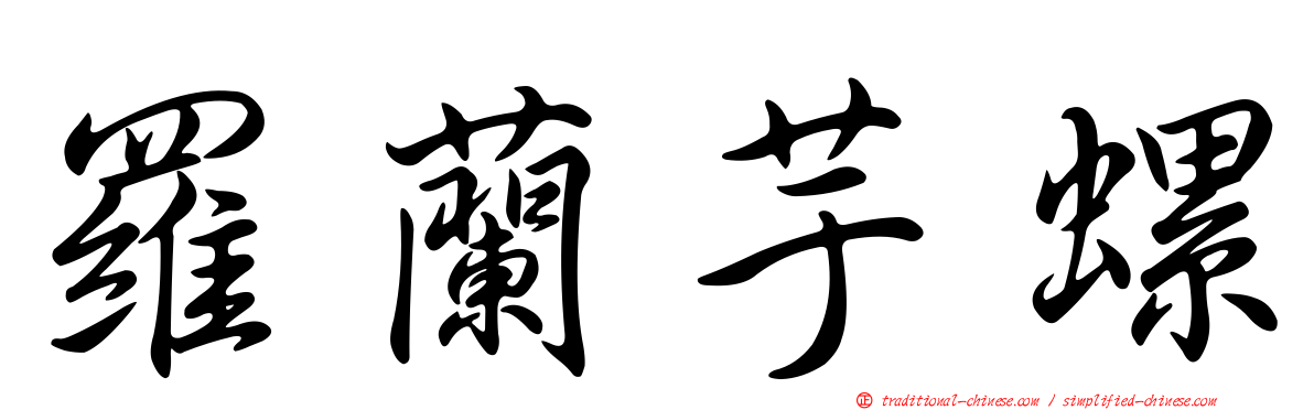羅蘭芋螺
