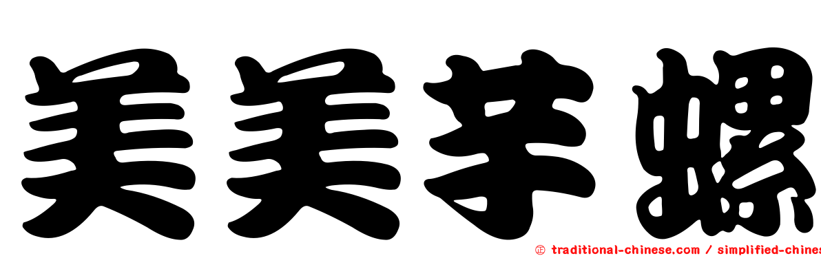 美美芋螺
