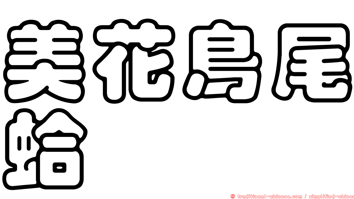 美花鳥尾蛤