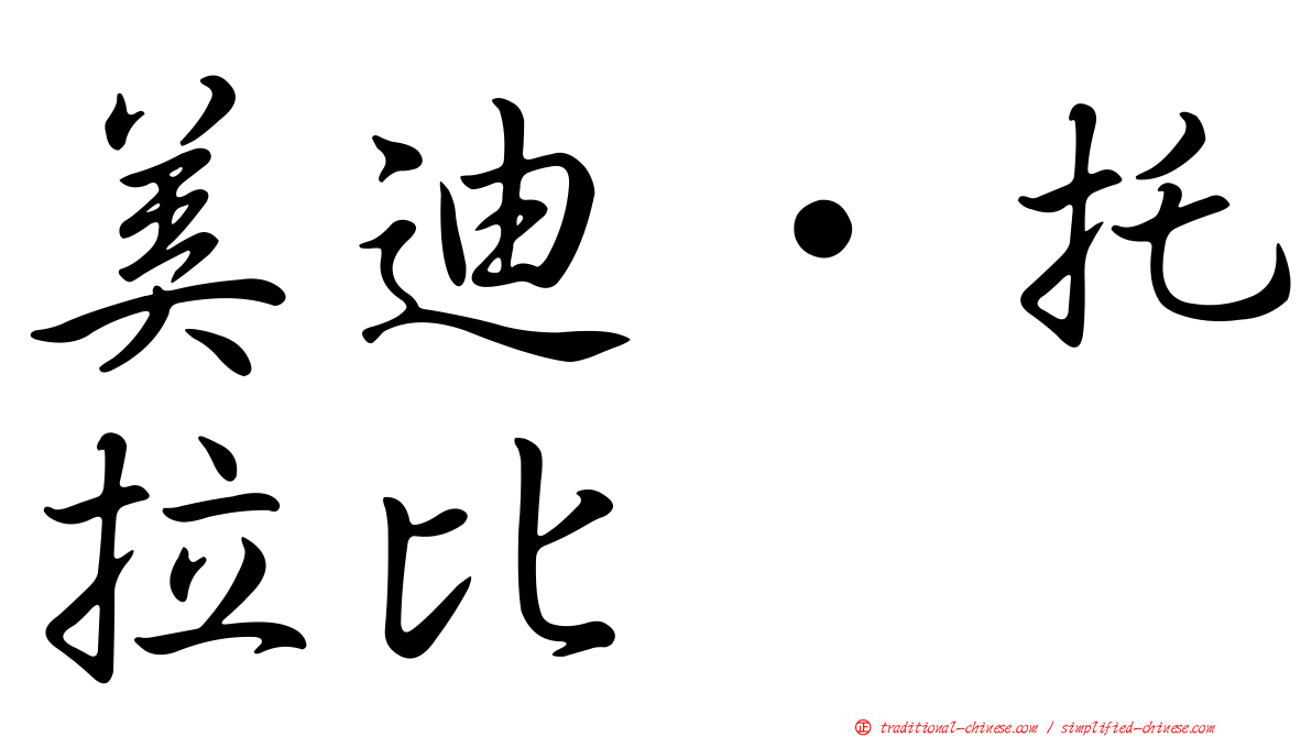 美迪·托拉比