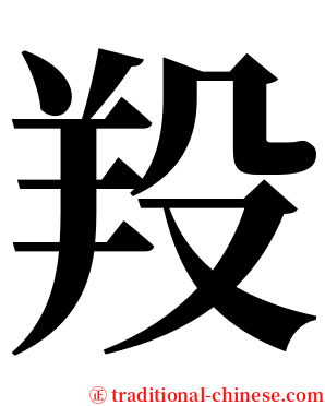 羖 serif font