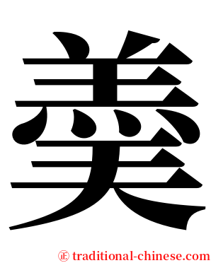 羮 serif font