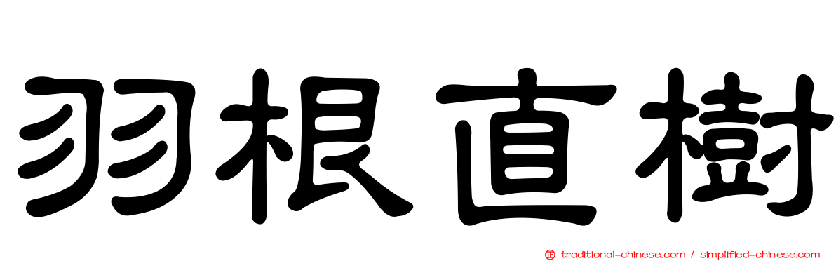 羽根直樹