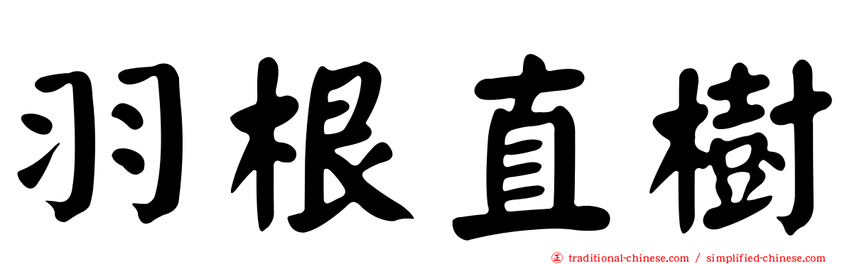 羽根直樹