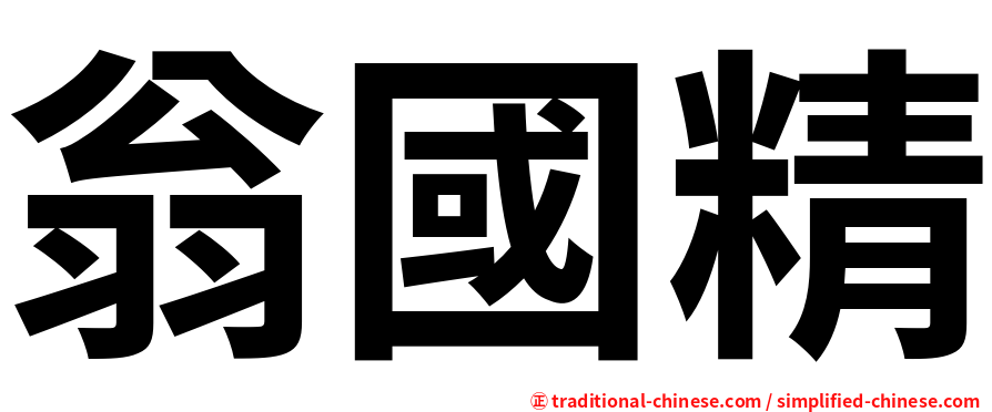 翁國精