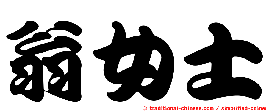 翁女士