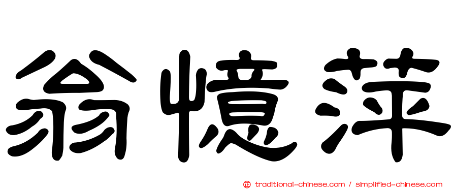 翁憶萍