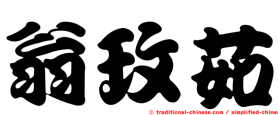 翁玫茹