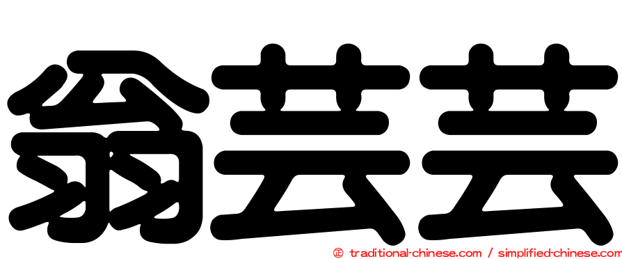 翁芸芸