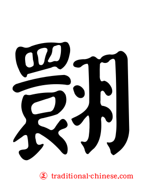 翾
