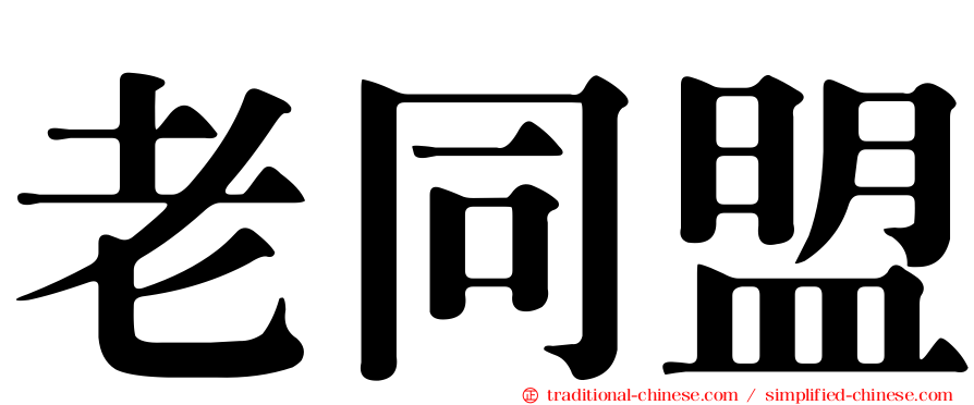 老同盟
