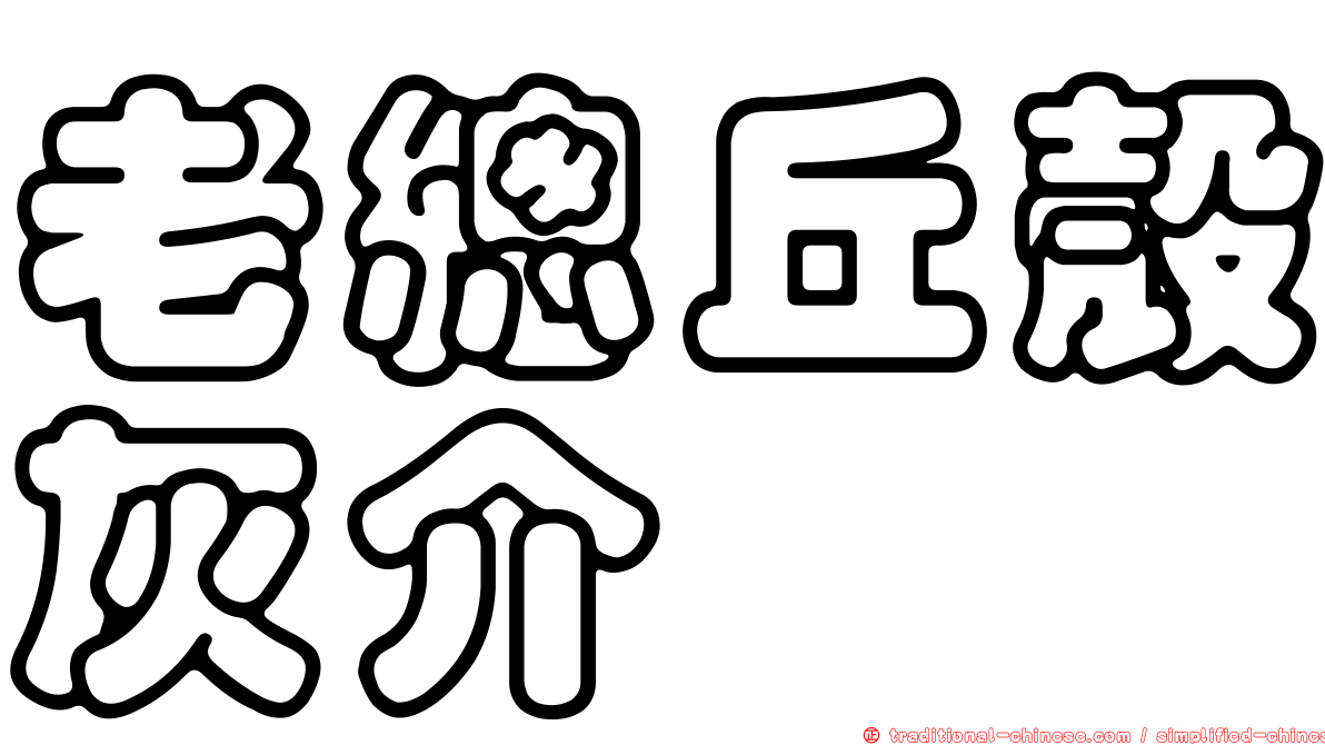 老總丘殼灰介
