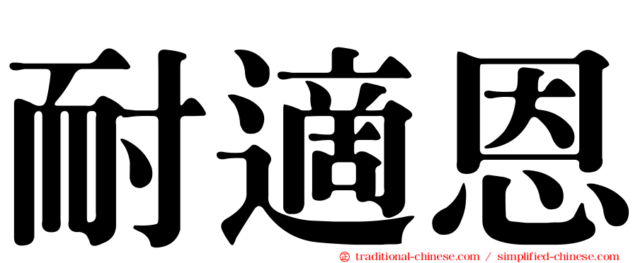 耐適恩