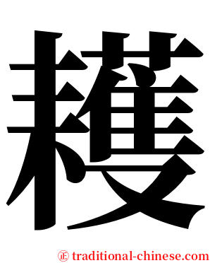 耯 serif font
